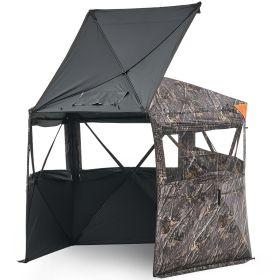 VEVOR Hunting Blind, 6-7 Person Ground Blinds with Carrying Bag, Portable Camouflage Tent VEVOR Hunting Blind, 6-7 Person Ground Blinds with Carrying Bag, Portable Camouflage Tent