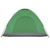 3-4 Person Camping Dome Tent Army Green